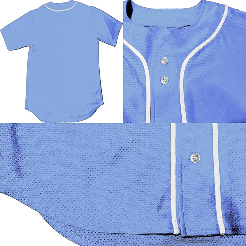 Custom Striped Baseball Jersey