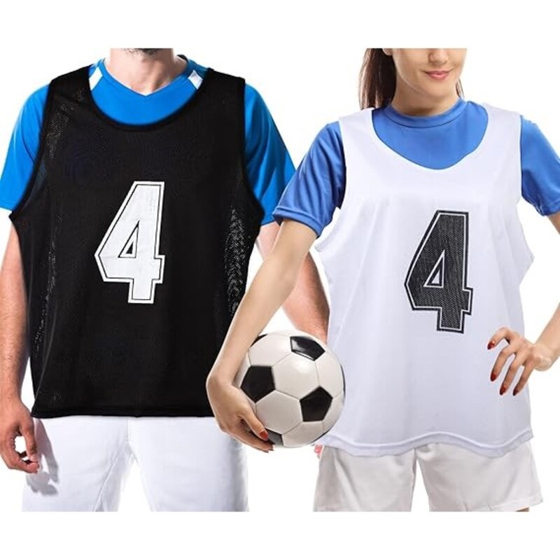 Mesh Scrimmage Vests Custom Numbered Team Jerseys Vest