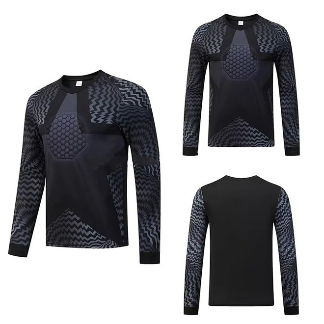 Long Sleeve Top Quality Sublimation Football Goalie Uniforms