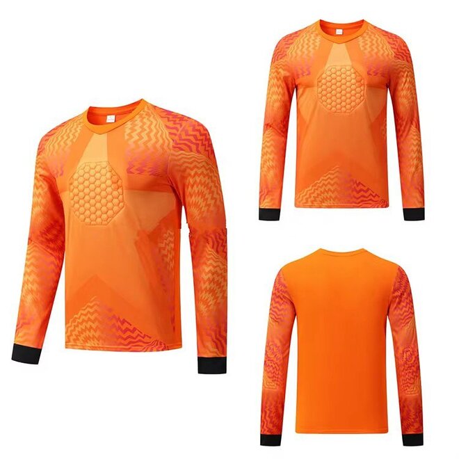Long Sleeve Top Quality Sublimation Football Goalie Uniforms