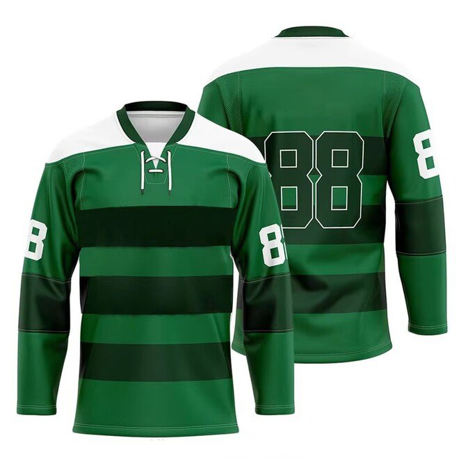 Men Long Sleeve Ice Hockey Jersey
