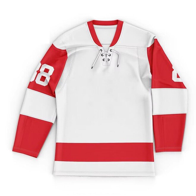 Men Long Sleeve Ice Hockey Jersey