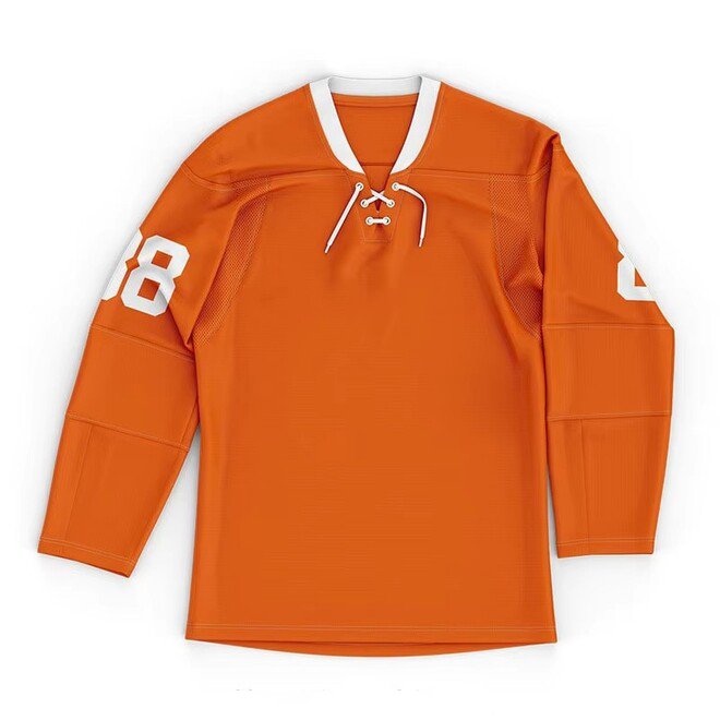 Men Long Sleeve Ice Hockey Jersey