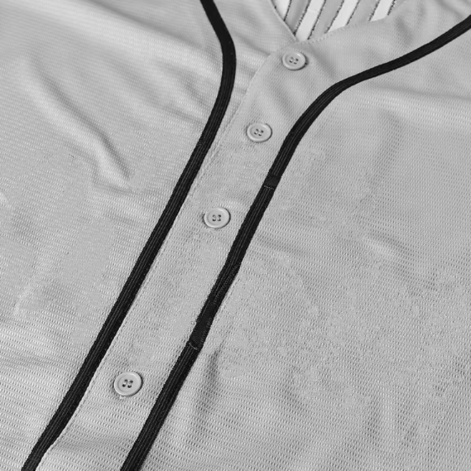 Short Sleeve Men Baseball Uniform
