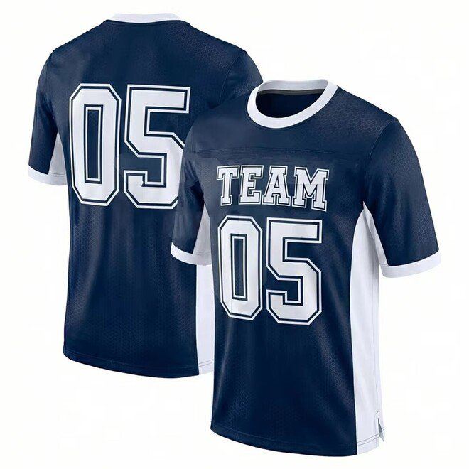 Quick Dry Short Sleeve Polyester Anti Bacterial Football Jersey