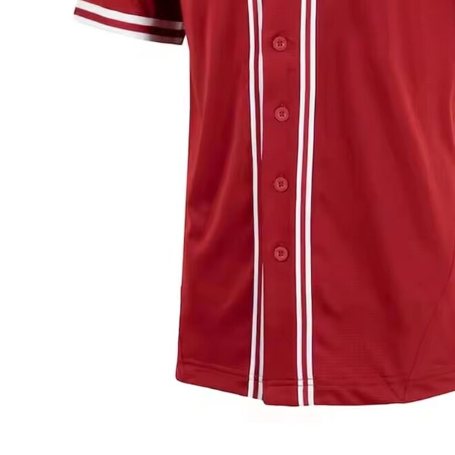Short Sleeve Quick Dry Breathable Baseball Jersey
