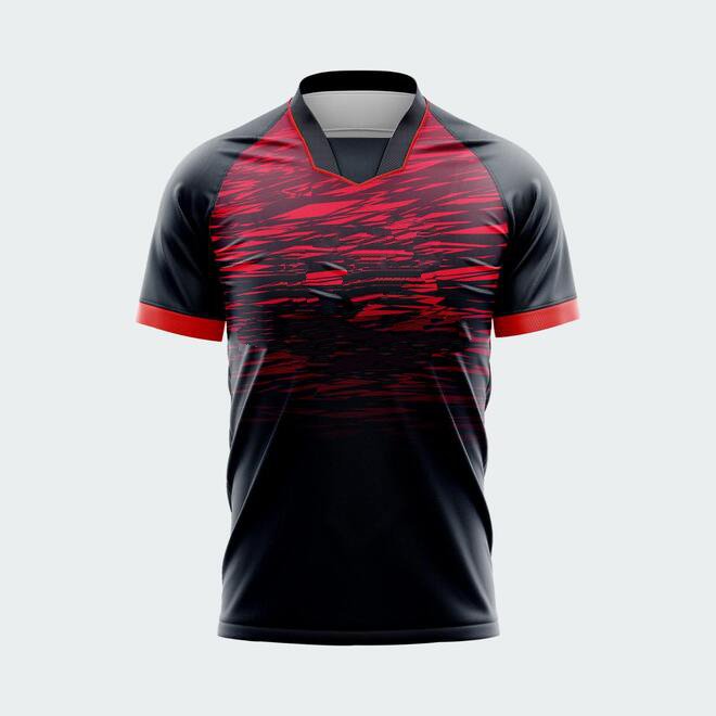 Quick Dry Breathable Short Sleeve Soccer Jersey for Adults