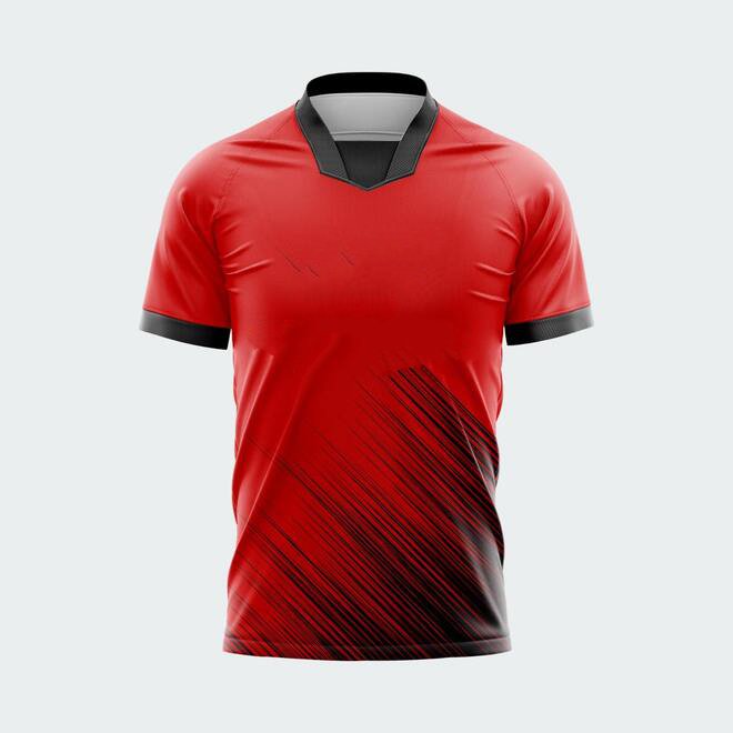 Quick Dry Breathable Short Sleeve Soccer Jersey for Adults
