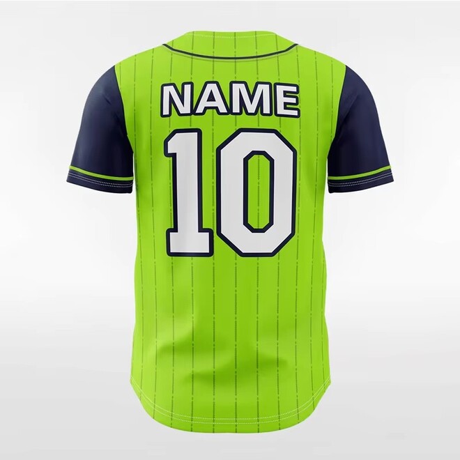 Short Sleeve Baseball Button Down Jerseys