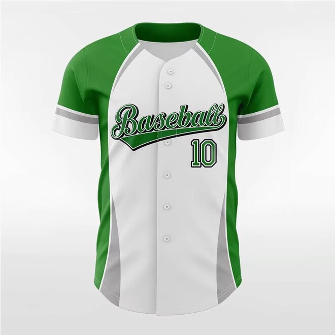 Short Sleeve Baseball Button Down Jerseys