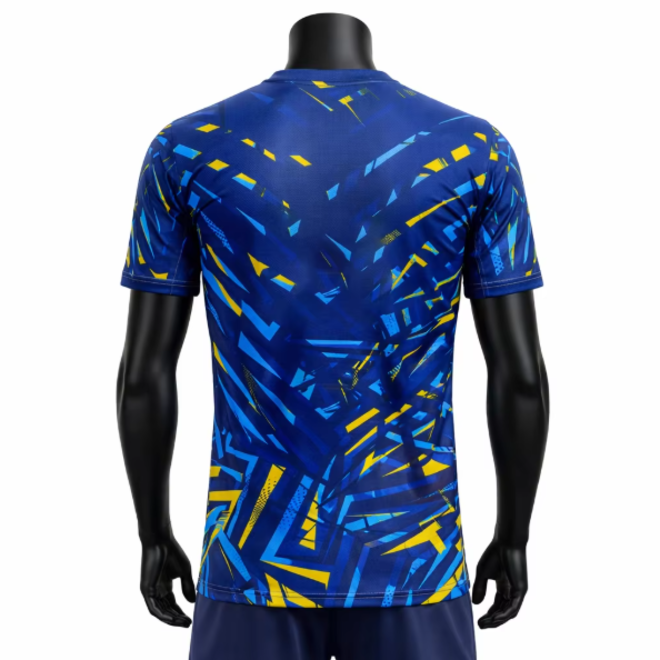V Neck Short Sleeve Soccer Jerseys