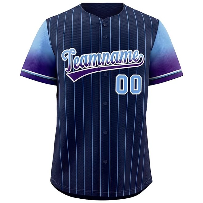 High Quality Custom Sublimated Printed Reversible Short Sleeve Baseball Jersey