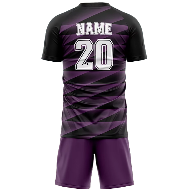 Checkered Soccer Jersey Set