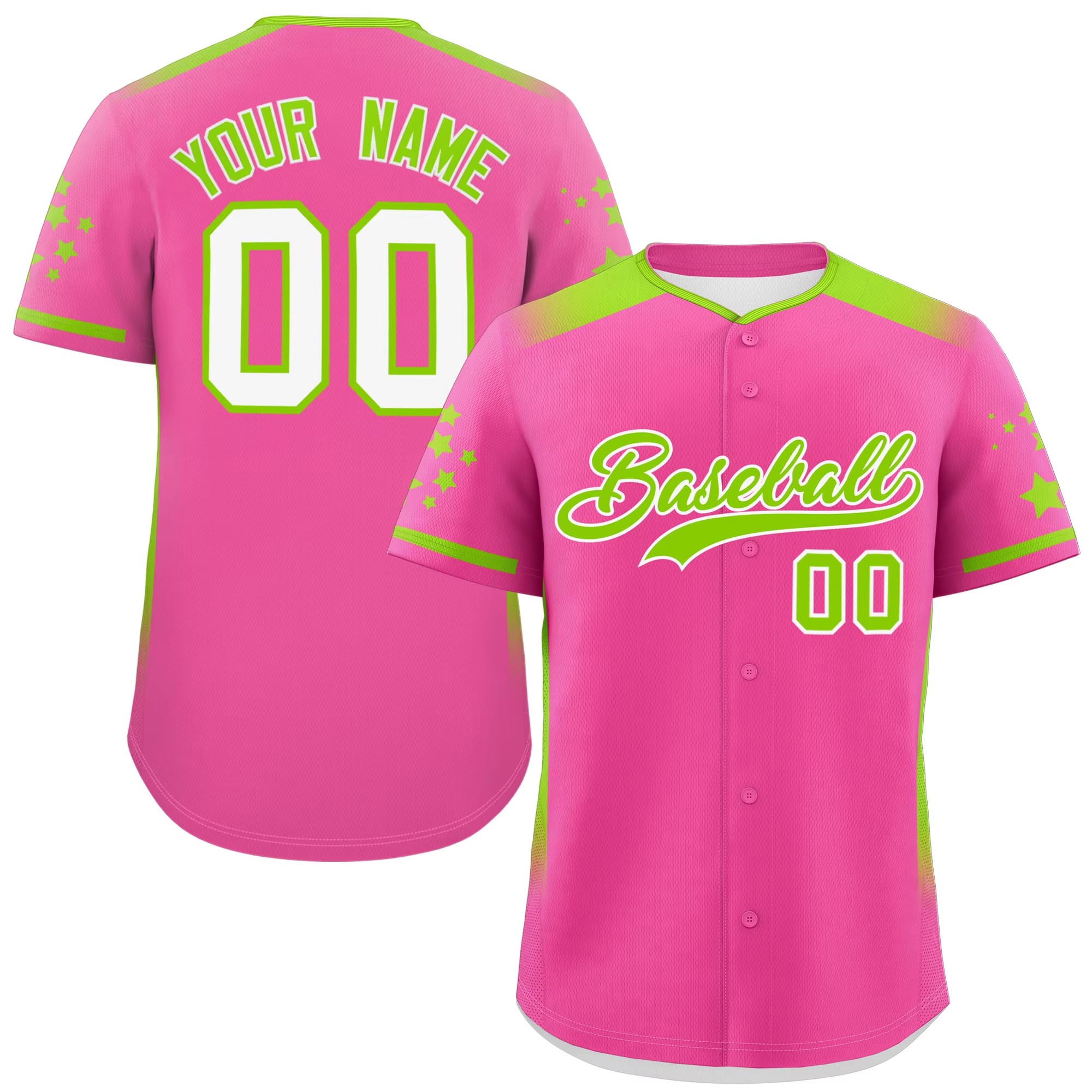 Custom Made Breathable Short Sleeve Baseball Jersey