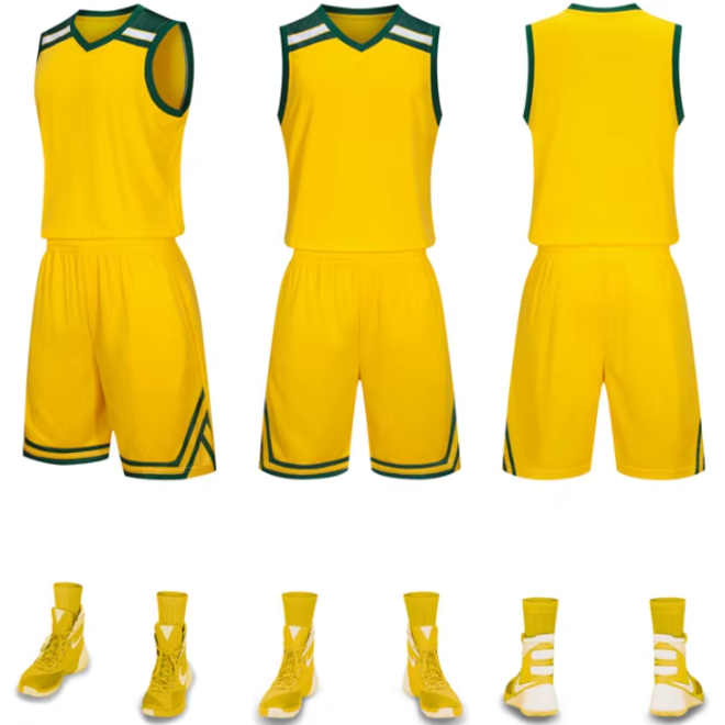 Sleeveless Quick Drying Basketball Jersey Set