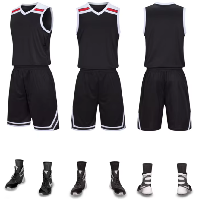 Sleeveless Quick Drying Basketball Jersey Set