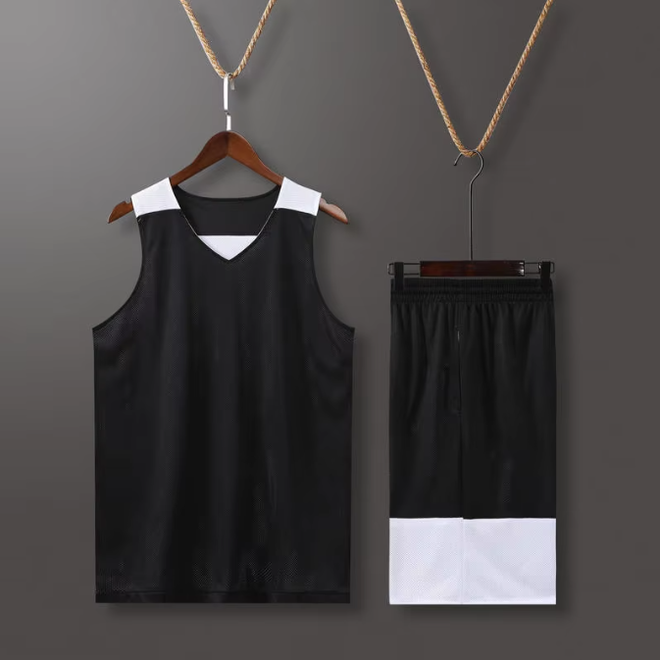 Double Sided Mens Basketball Sleeveless Jerseys