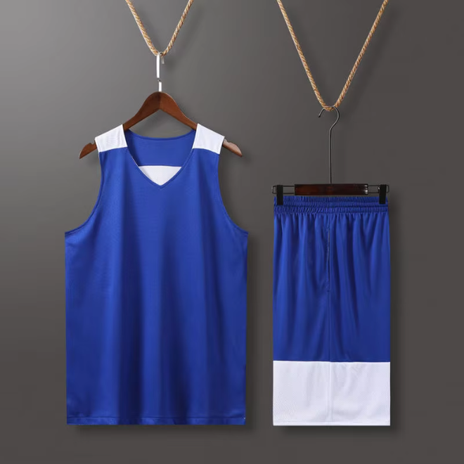Double Sided Mens Basketball Sleeveless Jerseys