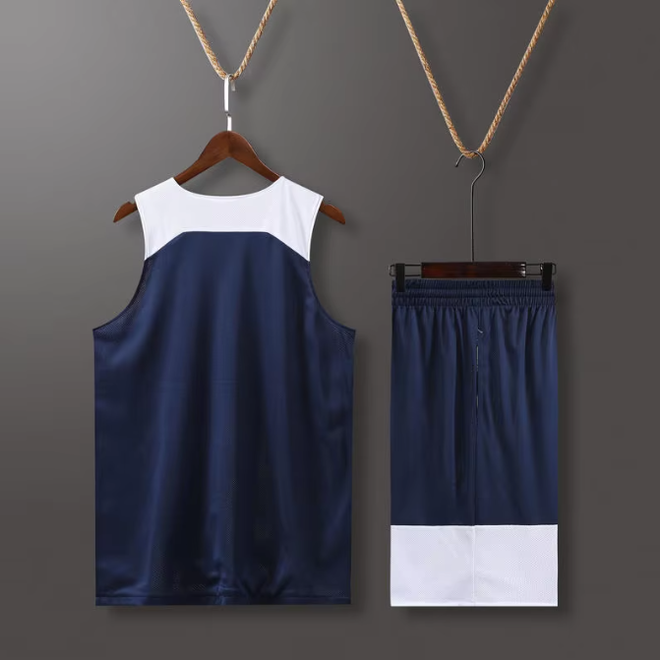 Double Sided Mens Basketball Sleeveless Jerseys