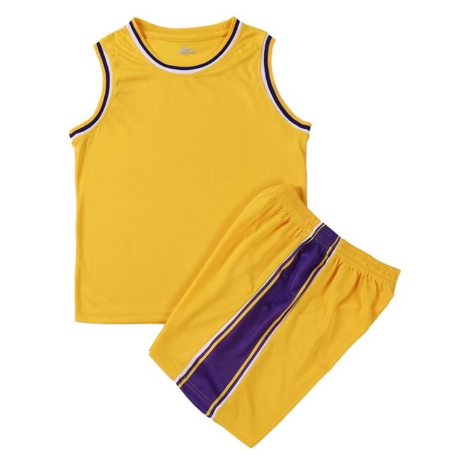 Sleeveless Teenager Basketball Training Jersey Set