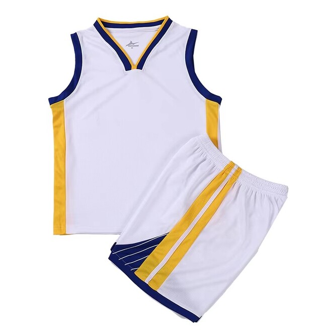 Sleeveless Teenager Basketball Training Jersey Set