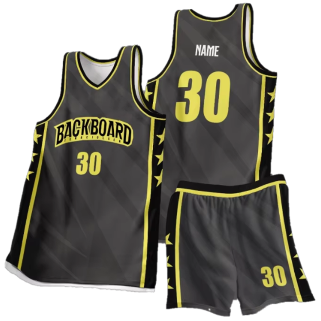 Custom Design Breathable Sleeveless Basketball Jersey Set