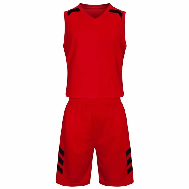 Custom Team Sleeveless Basketball Jersey Set for Youth Boys Men