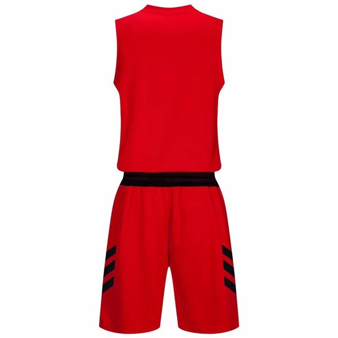Custom Team Sleeveless Basketball Jersey Set for Youth Boys Men