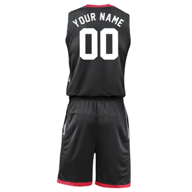 Custom Team Sleeveless Basketball Jersey Set for Youth Boys Men