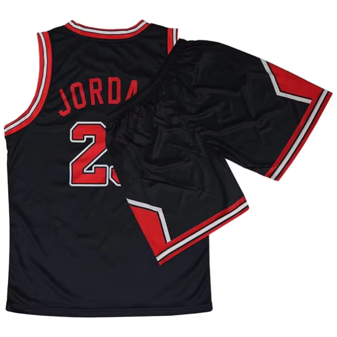 2 Piece Sleeveless Basketball Jersey Set