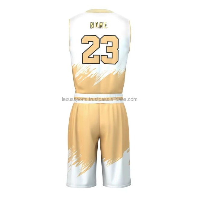Custom Sleeveless Fashion Basketball Uniforms Set