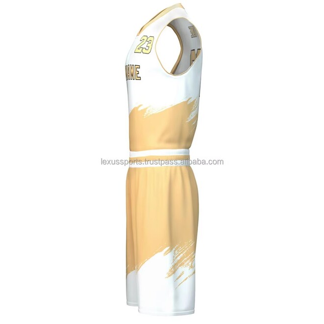 Custom Sleeveless Fashion Basketball Uniforms Set
