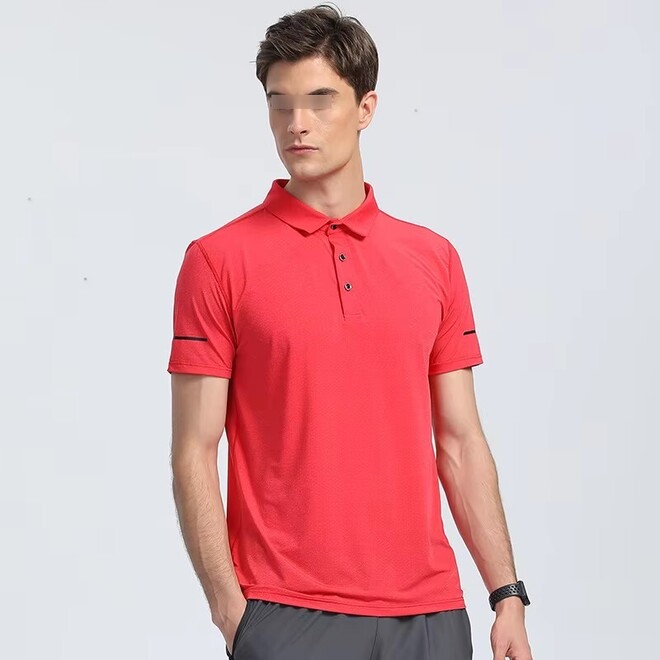 High Quality Nylon Spandex Quick Dry Unisex Golf Polo Shirt Couple Sets