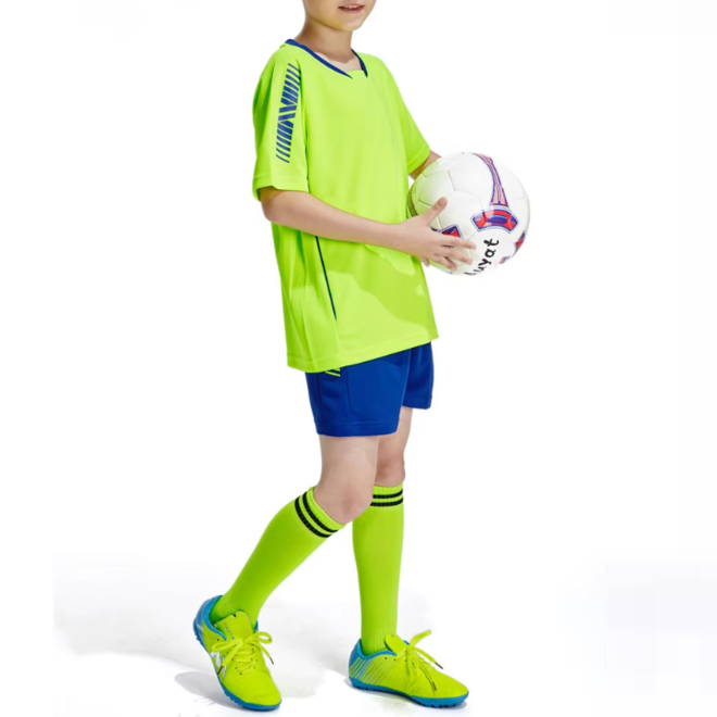 Quick Dry Football Sport T Shirt Family Sets for Adult and Kids