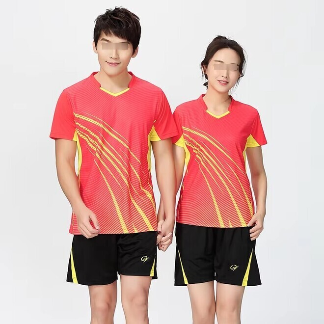 Badminton T Shirt Shorts Family Sets for Men Women and Kids