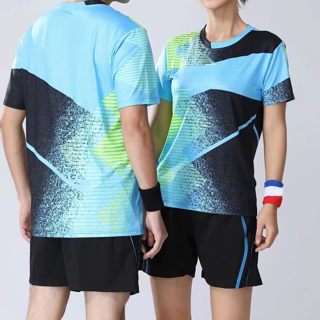 Tennis T Shirt Shorts Couple Sets for Men Women